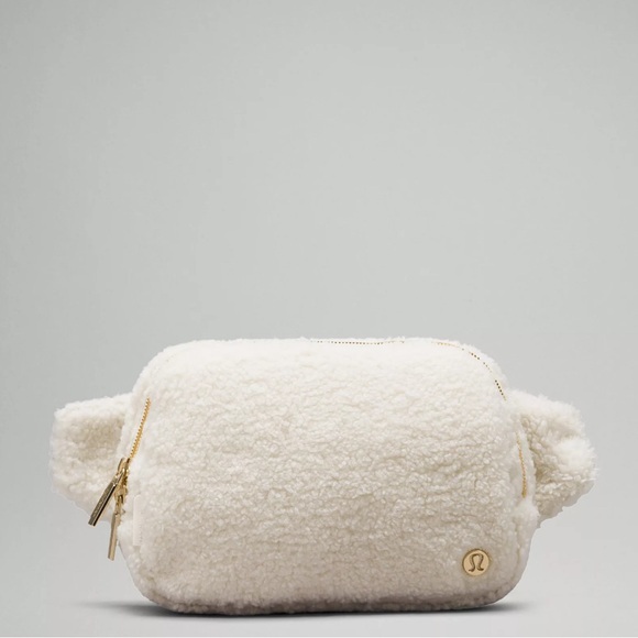 lululemon athletica Handbags - Lululemon Cream Sherpa Crossbody Bag